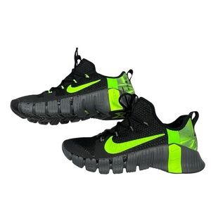 NIB NIKE FREE METCON 3 RUSSELL WILSON RW Black Venom Training Shoes Men US 11